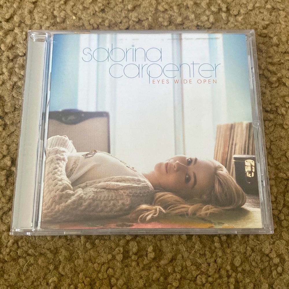 ~ Sabrina Carpenter Eyes Wide Open CD ~